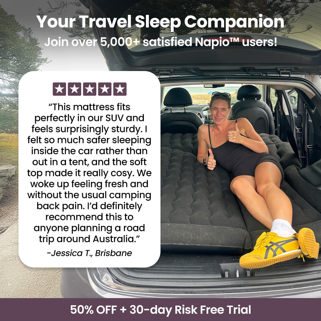 Napio™ Premium Inflatable Car Mattress