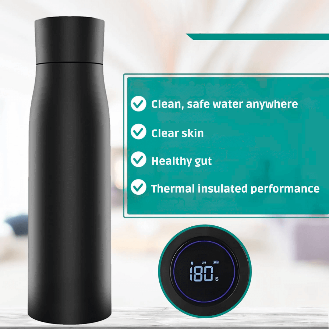 Napio™ Premium Self Cleaning Water Bottle