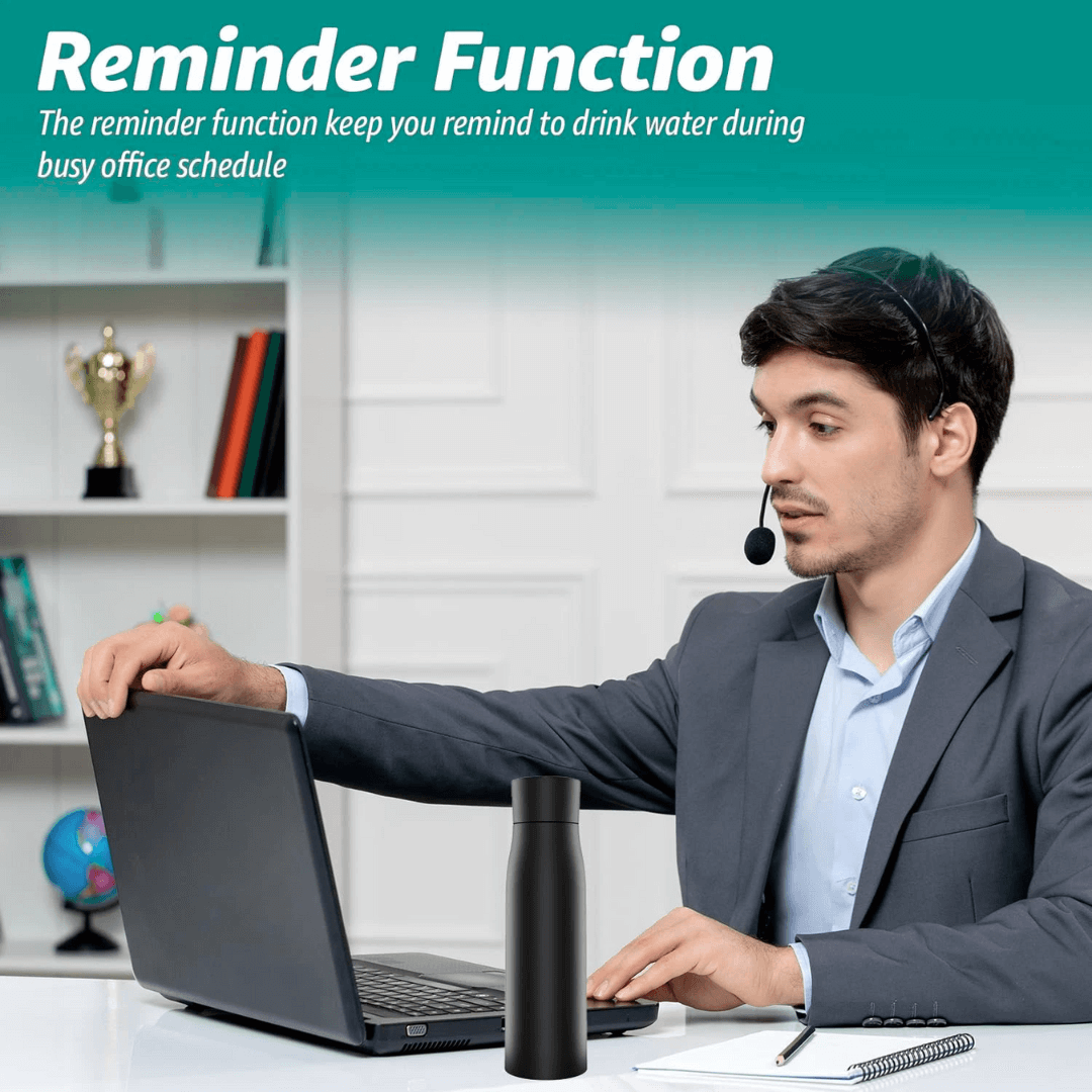 Napio™ Premium Self Cleaning Water Bottle