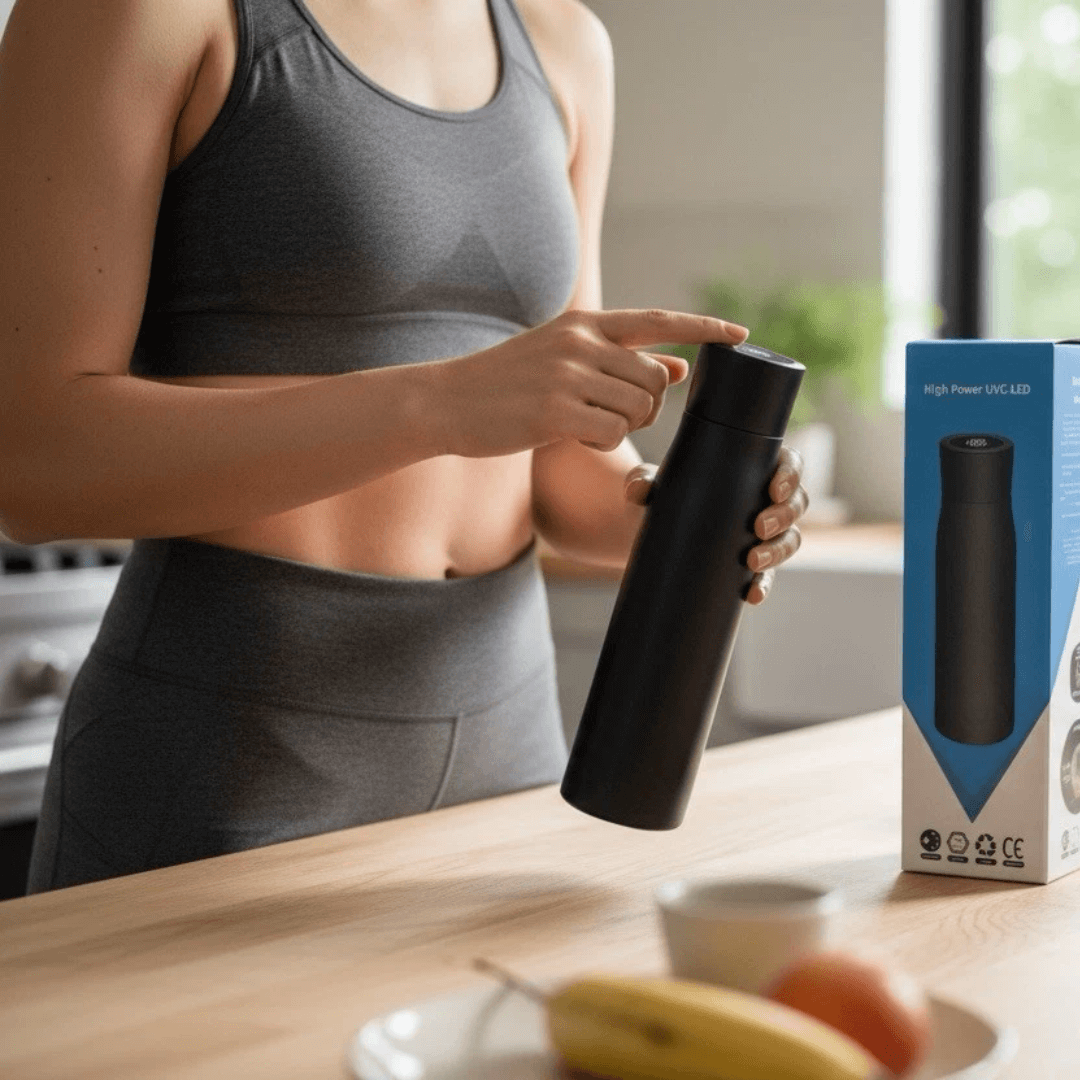 Napio™ Premium Self Cleaning Water Bottle