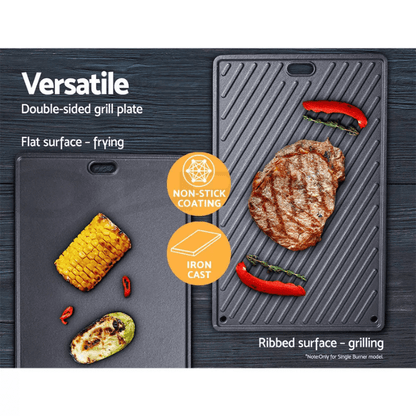 Napio Portable 2-Burner Gas BBQ Grill