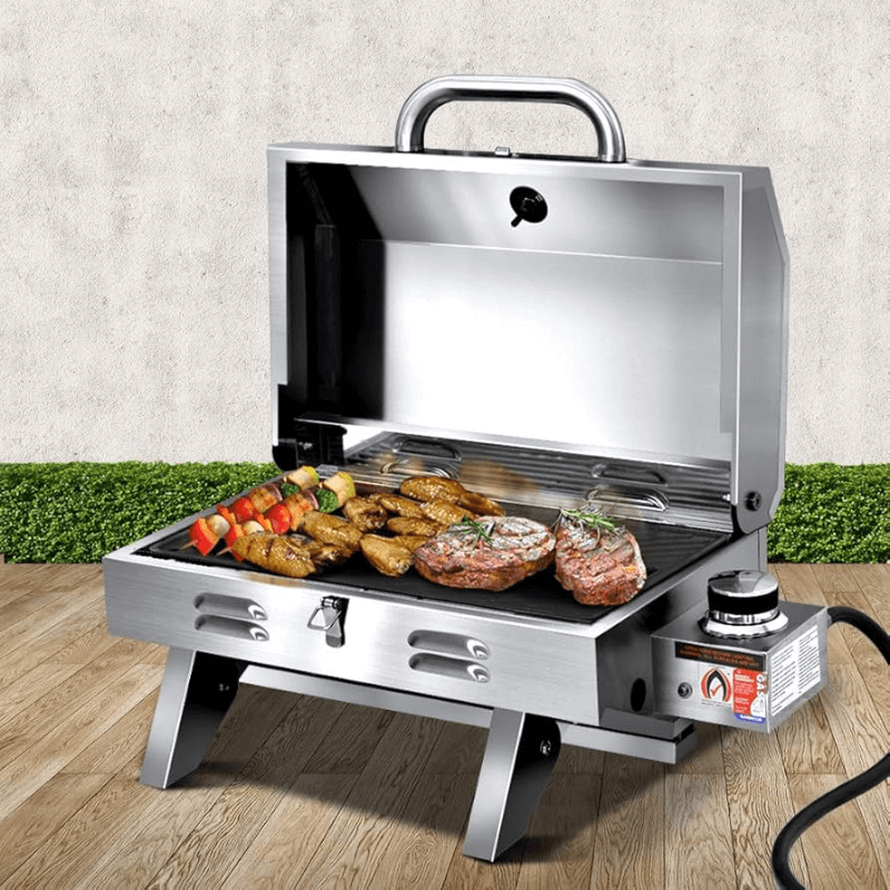 Napio Portable 2-Burner Gas BBQ Grill