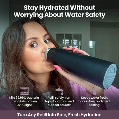 Napio™ Premium Self Cleaning Water Bottle