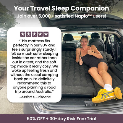 Napio™ Premium Inflatable Car Mattress