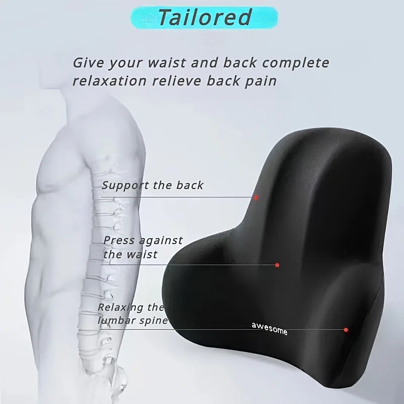 Napio Memory-Foam Lumbar Support Cushion