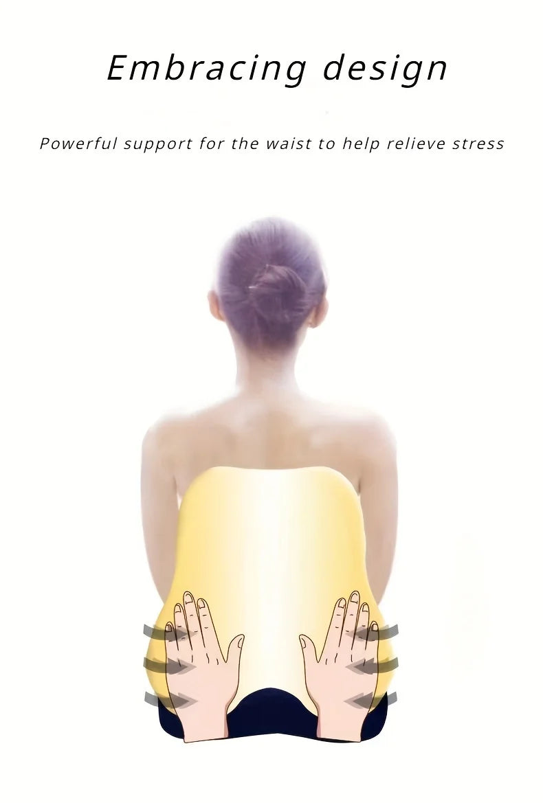 Napio Memory-Foam Lumbar Support Cushion