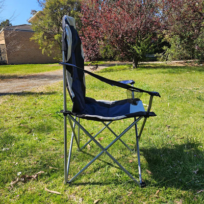 Napio™ Premium Folding Camp Chairs Pair